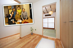 築65年の伝統的な日本の家に新しい息吹を加える